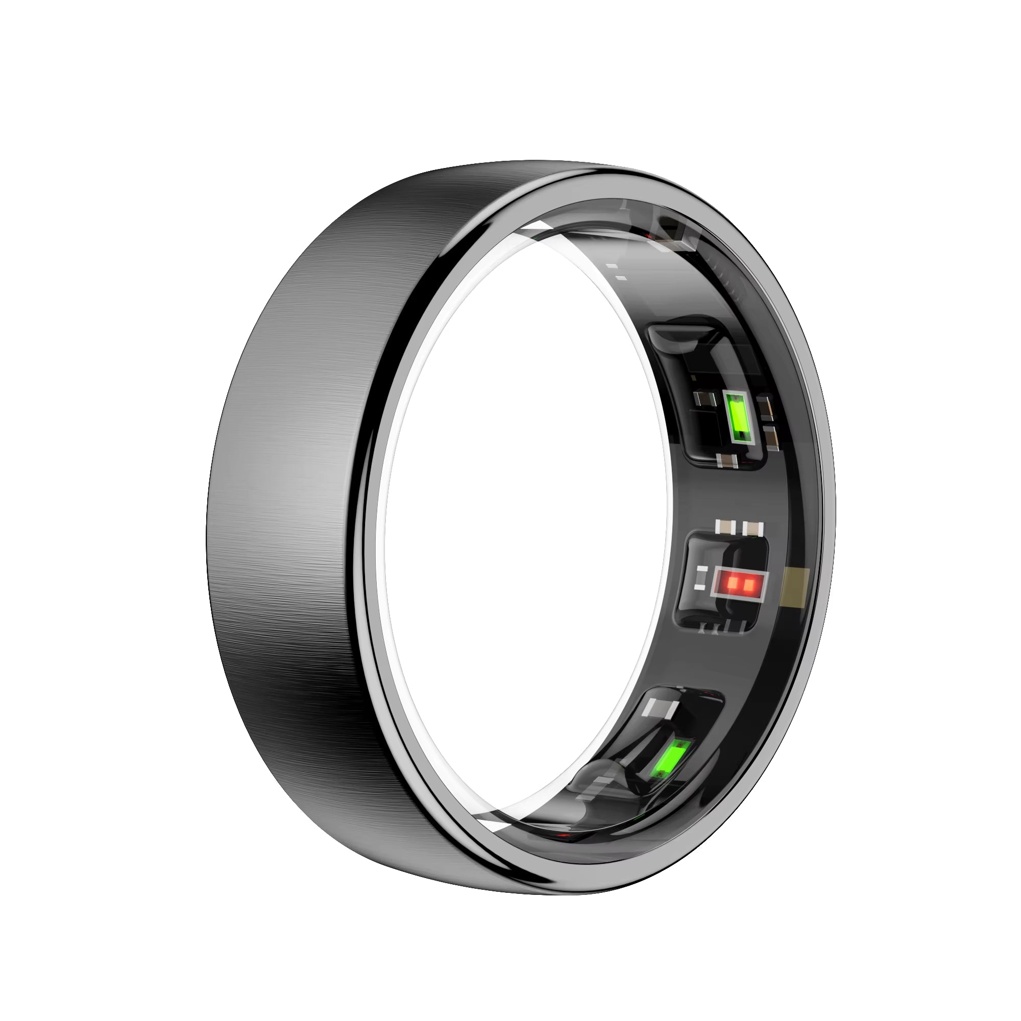 R10 Waterproof Smart Ring Health Monitor Men & Women Health & Sleep Monitor Smart Rings Multi-Sport Modes Qring APP
