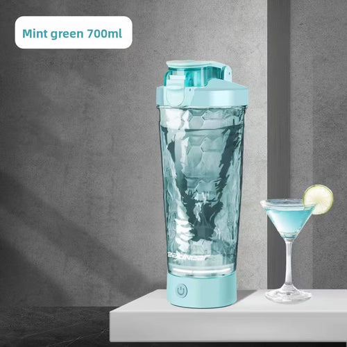 Automatic Stir Cup Large Capacity Exclusive Protein Powder Electric Shake Bottle Fitness Charging Sports Water Cup