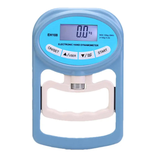 Electronic Grip Strength Tester Max 265LBS LED Display Hand Grip Strength Dynamometer Digital Grip Strengthener Gym Equipment